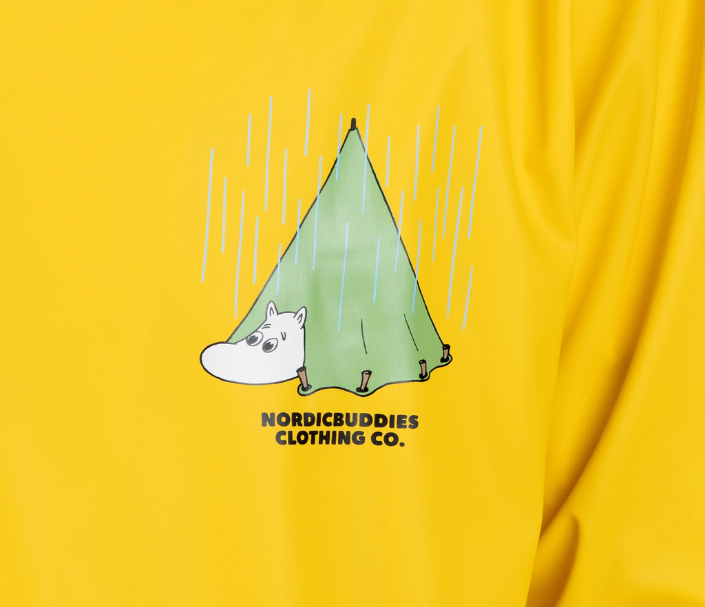 Moomin Adventure Rain Jacket - Yellow