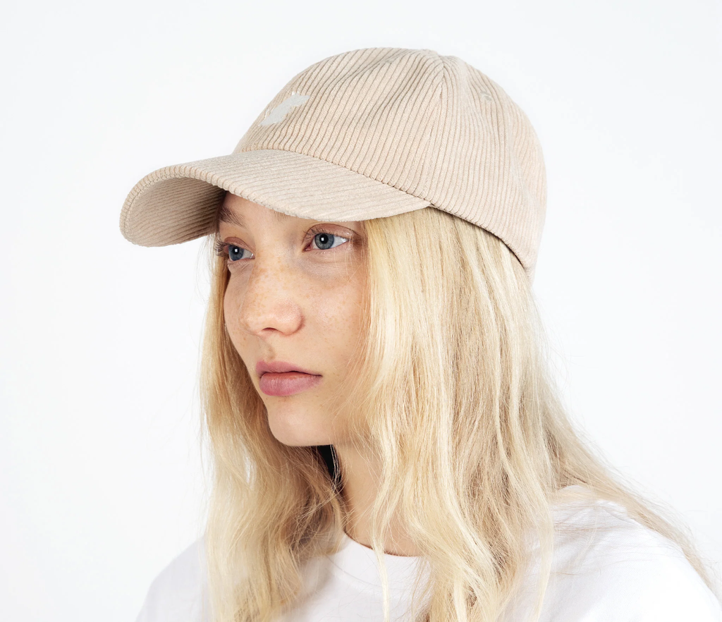 Moomintroll Corduroy Adult Cap - Sand