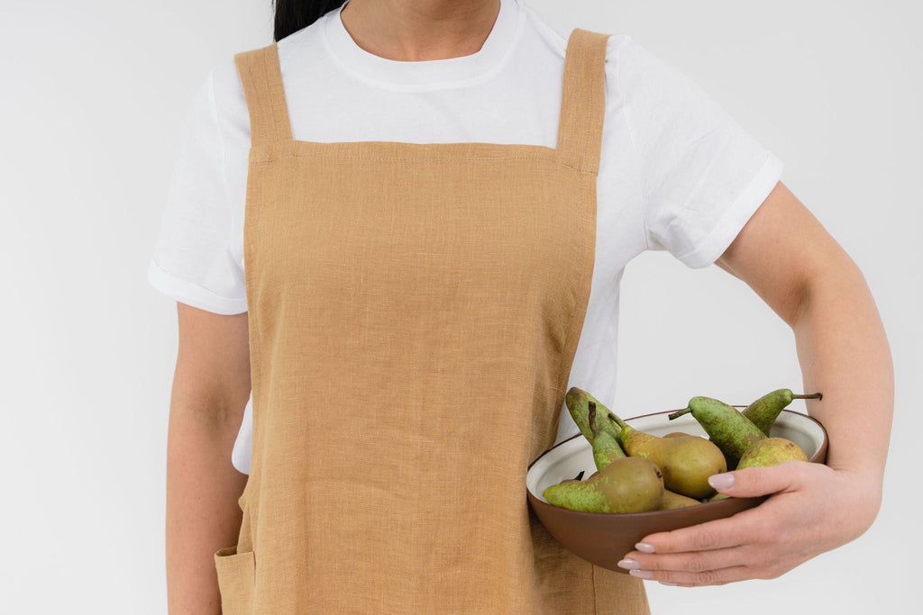 Japanese-Style Linen Apron
