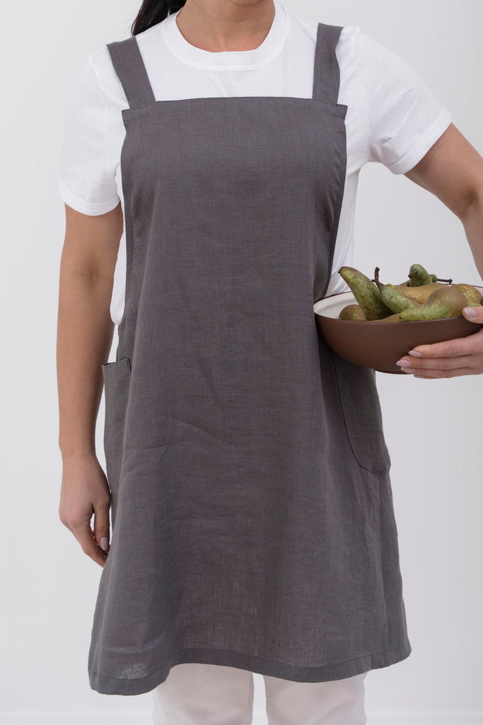 Japanese-Style Linen Apron