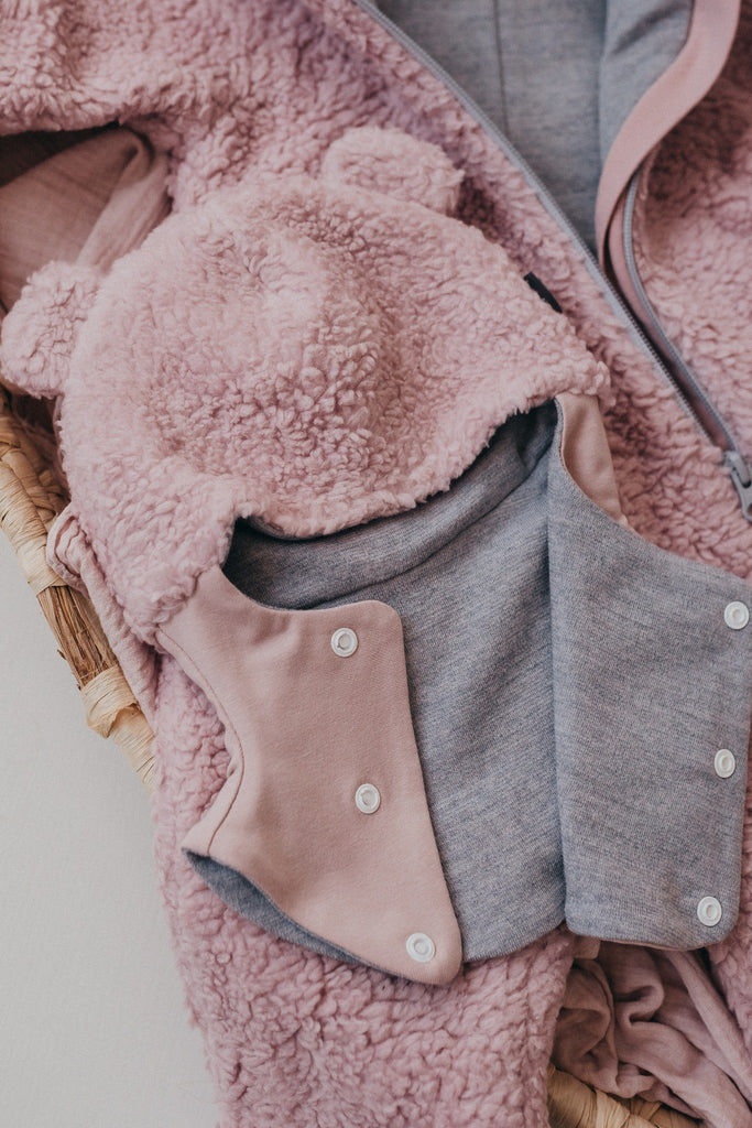 Merino Wool Lined Baby Balaclava THEO